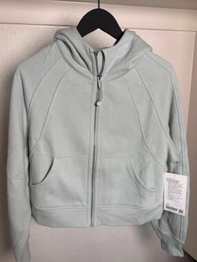 lululemon athletica Sage Green Hoodie with Zip Oversized
